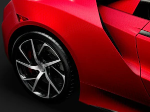 acura nsx 2020 3D Model
