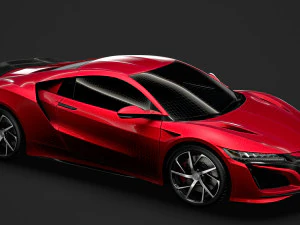 acura nsx 2020 3D Model