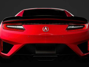 acura nsx 2020 3D Model