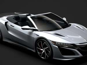 acura nsx cabrio 2020 3D Model