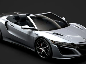 acura nsx cabriolet 2020 Modello 3D