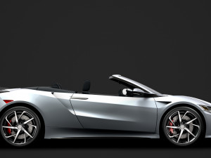 acura nsx cabrio 2020 3D Model