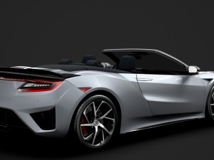 acura nsx cabrio 2020 3D Model