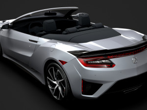 acura nsx cabrio 2020 3D Model