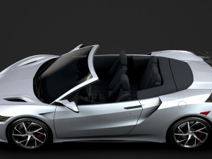 acura nsx cabrio 2020 3D Model