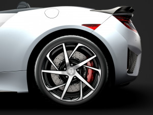 acura nsx cabrio 2020 3D Model