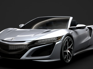 acura nsx cabrio 2020 3D Model