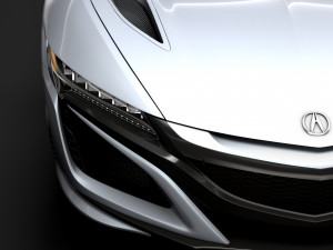 acura nsx cabrio 2020 3D Model