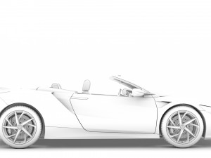 acura nsx cabrio 2020 3D Model
