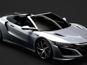 acura nsx cabrio 2020 3D Model