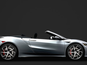 acura nsx cabrio 2020 3D Model