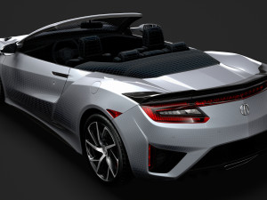 acura nsx cabrio 2020 3D Model