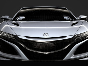 acura nsx cabrio 2020 3D Model