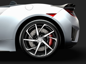 acura nsx cabrio 2020 3D Model
