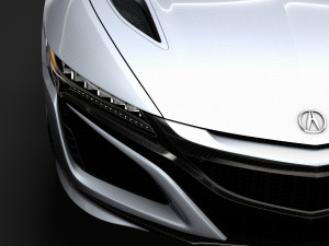 acura nsx cabrio 2020 3D Model