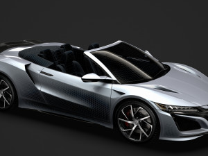 acura nsx cabrio 2020 3D Model