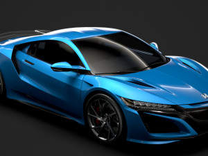 honda nsx 2020 3D Model