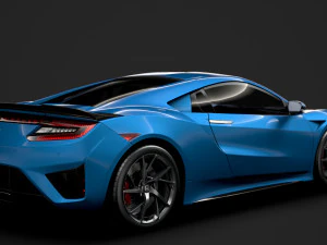 honda nsx 2020 3D Model