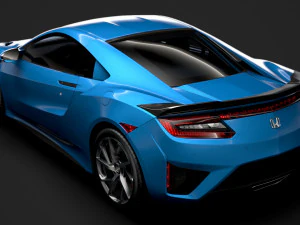 honda nsx 2020 3D Model
