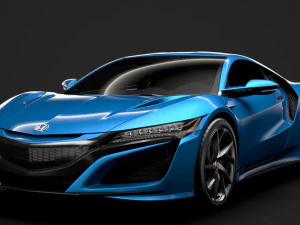 honda nsx 2020 3D Model