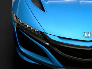 honda nsx 2020 3D Model