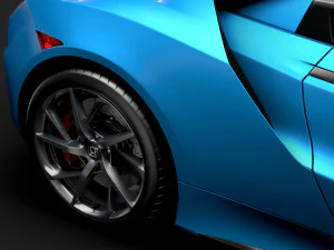 honda nsx 2020 3D Model