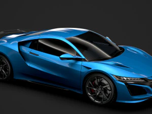 honda nsx 2020 3D Model
