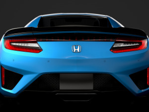 honda nsx 2020 Modelo 3D