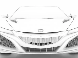 honda nsx 2020 3D Model