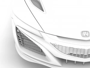 honda nsx 2020 3D Model