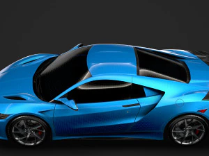 honda nsx 2020 3D Model
