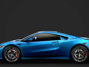 honda nsx 2020 3D Model