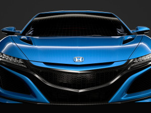 honda nsx 2020 Modelo 3D