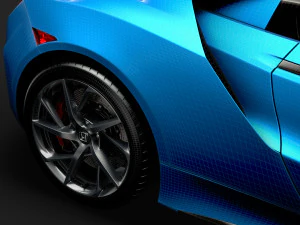 honda nsx 2020 3D Model