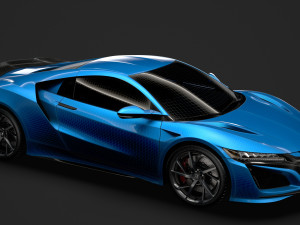 honda nsx 2020 Modelo 3D