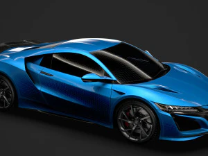 honda nsx 2020 3D Model