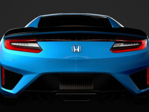 honda nsx 2020 Modelo 3D