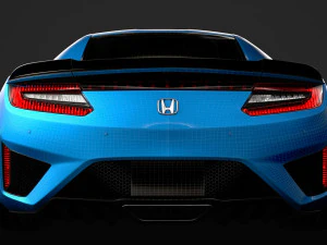honda nsx 2020 3D Model