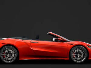 honda nsx cabrio 2020 3D Model