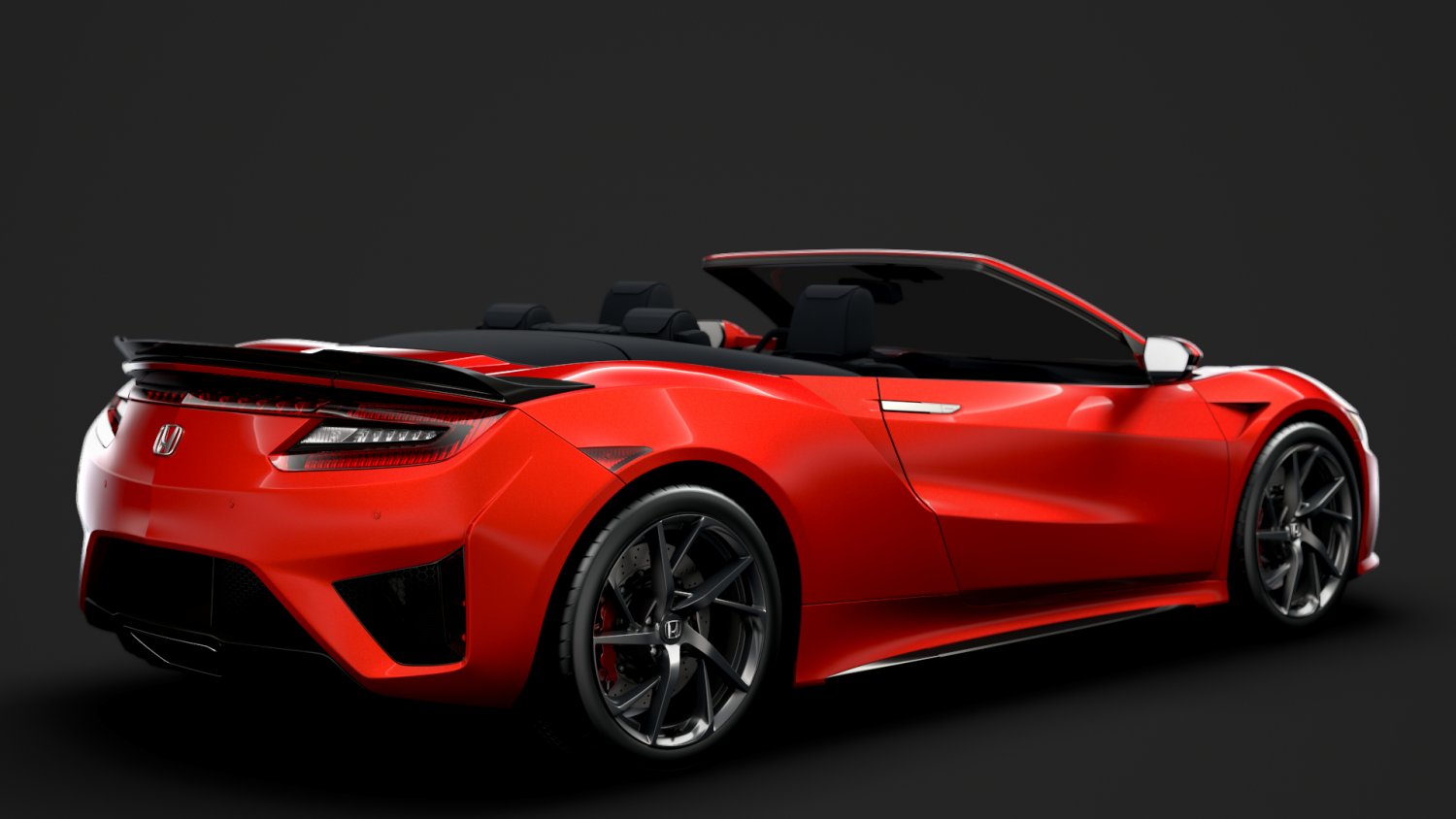 Honda NSX Cabrio 2020 Modello 3D in Auto Sportive 3DExport