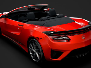honda nsx cabrio 2020 3D Model