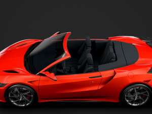 honda nsx cabrio 2020 3D Model