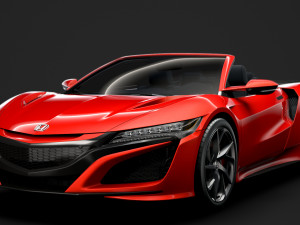 honda nsx cabrio 2020 3D Model