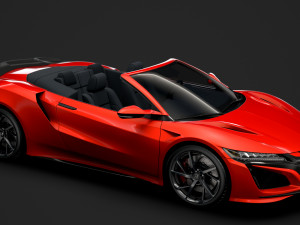 honda nsx cabrio 2020 3D Model