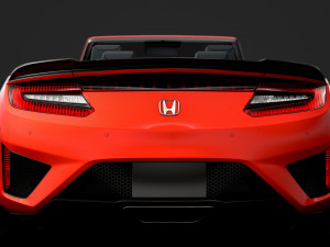honda nsx cabrio 2020 3D Model