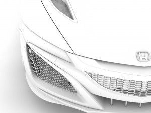 honda nsx cabrio 2020 3D Model