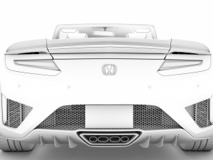 honda nsx cabrio 2020 3D Model