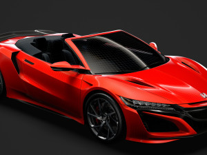 honda nsx cabrio 2020 3D Model