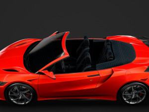 honda nsx cabrio 2020 3D Model
