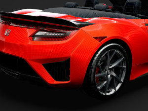honda nsx cabrio 2020 3D Model